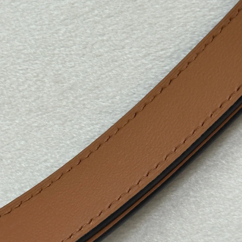 Hermes Kelly Black Leather Belt with Gold Turn-Lock
